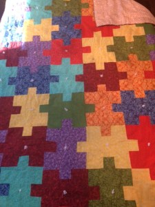 Hello.  I am a reasonably sized quilt.